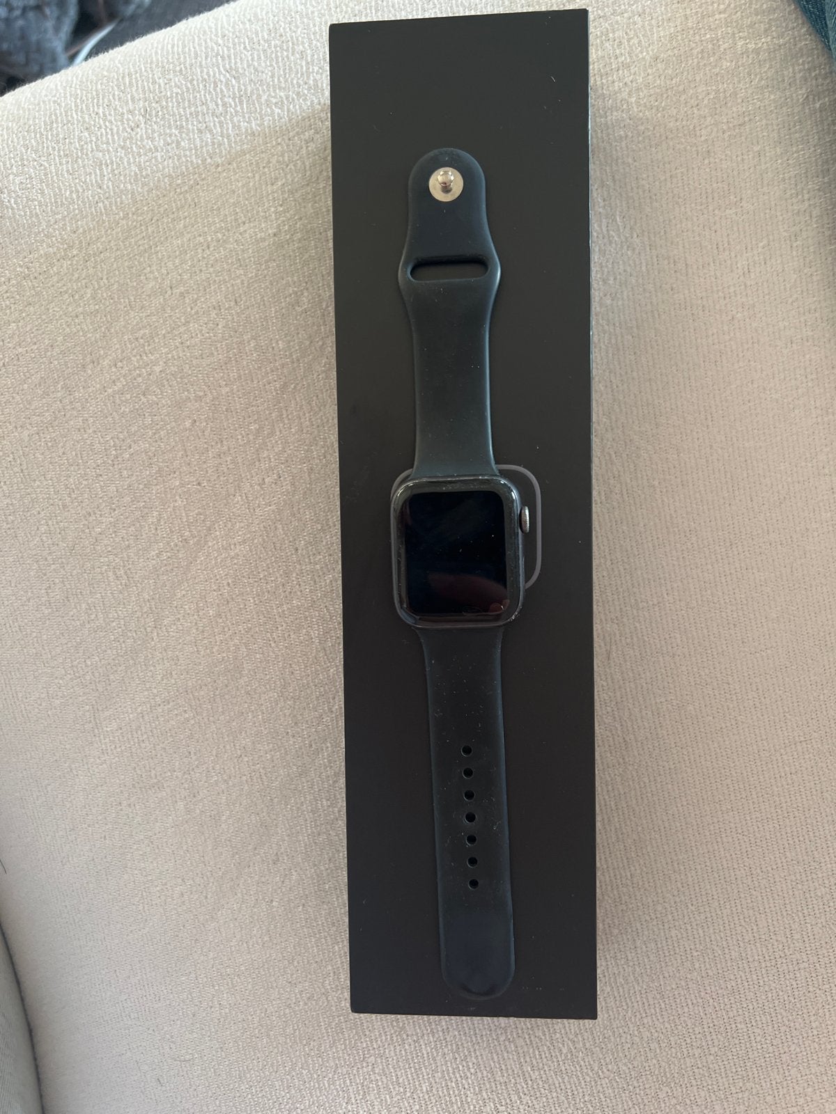 Apple Watch Series 5, Sieraden, Tassen en Uiterlijk, Smartwatches, Ophalen, Zwart, IOS, Conditie