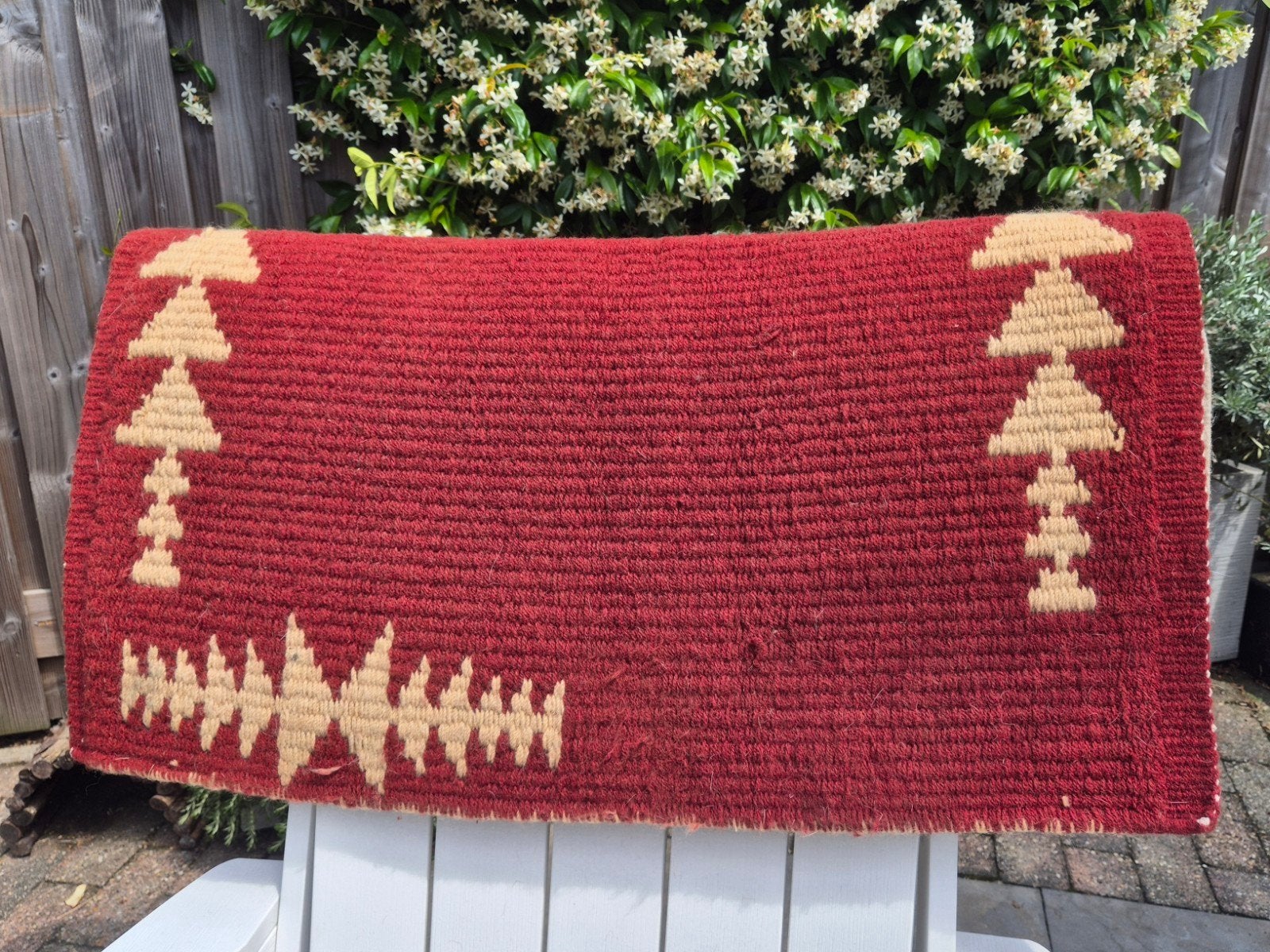 Western blanket, Ophalen of Verzenden, Zo goed als nieuw, Wol