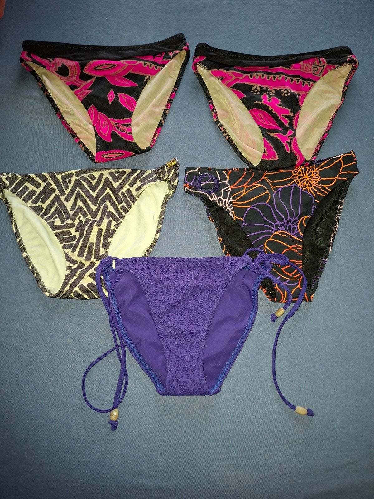 5 Bikini slips XS - Fantasie & Freya - Nieuw, Kleding | Dames, Badmode en Zwemkleding, Nieuw, Bikini, Meerkleurig, Verzenden