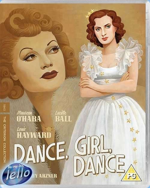 Blu-ray: Dance, Girl, Dance (1940 Maureen O'Hara) Criterion, Cd's en Dvd's, Ophalen of Verzenden, Nieuw in verpakking, Humor en Cabaret