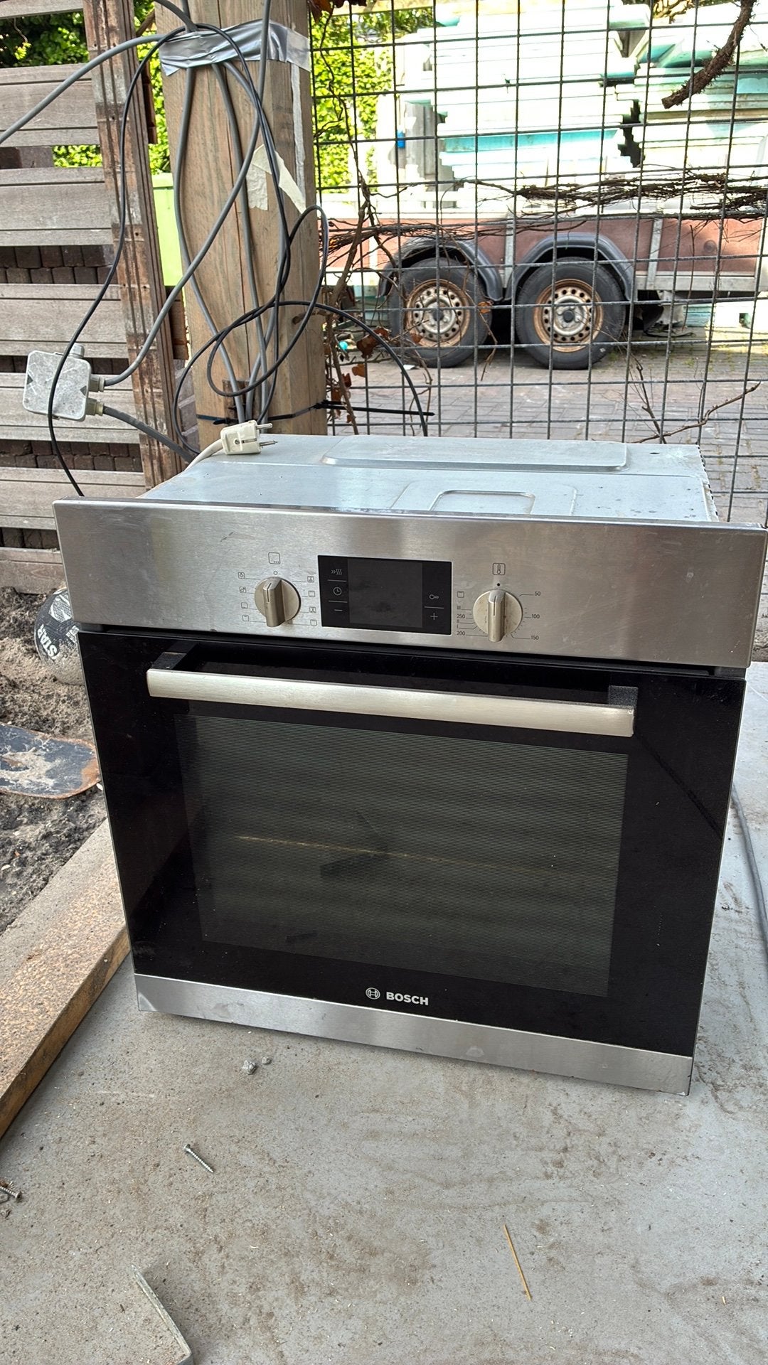Combi oven te koop, Ophalen, Gebruikt, Bosch, Combi-oven
