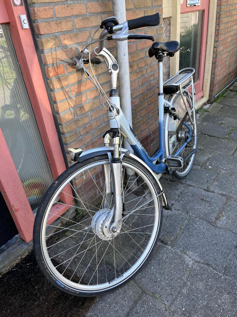 Gazelle e-bike met defect bedieningspaneel (accu werkt), Ophalen, Gebruikt, Gazelle