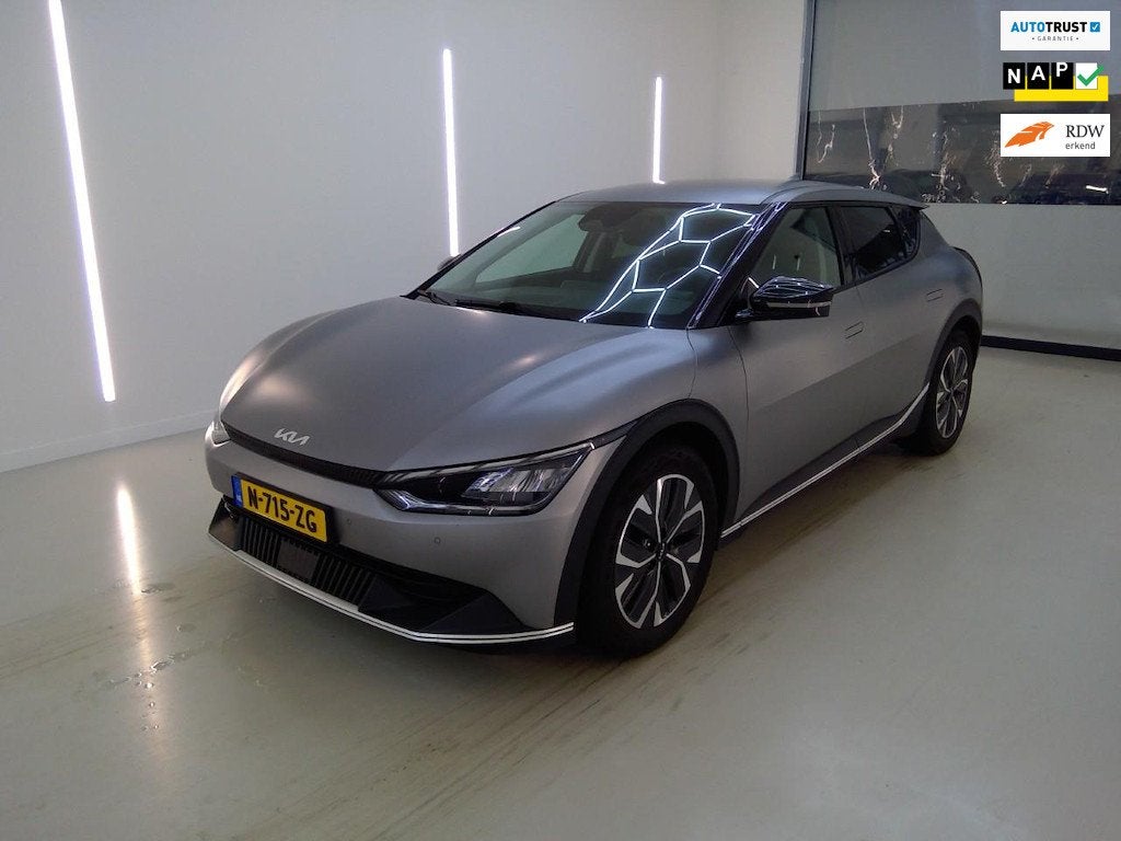 Kia EV6 58 kWh|SOH94%|Trekhaak|Carplay|, Auto's, Automaat, 966 min, Gebruikt, 750 kg