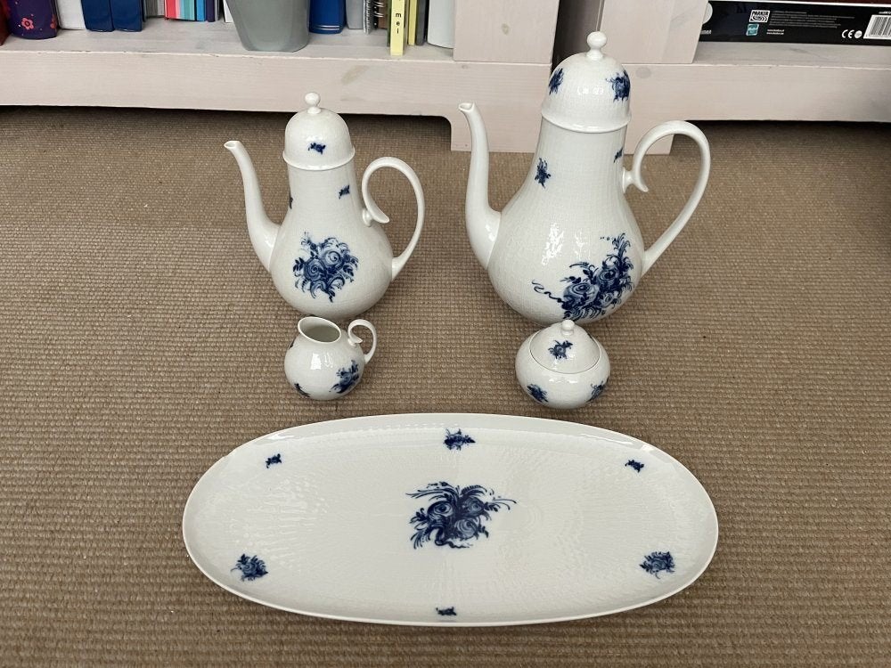 Rosenthal Romanze Blau | Porselein servies set 33 items, Ophalen, Overige materialen, Gebruikt, Overige stijlen