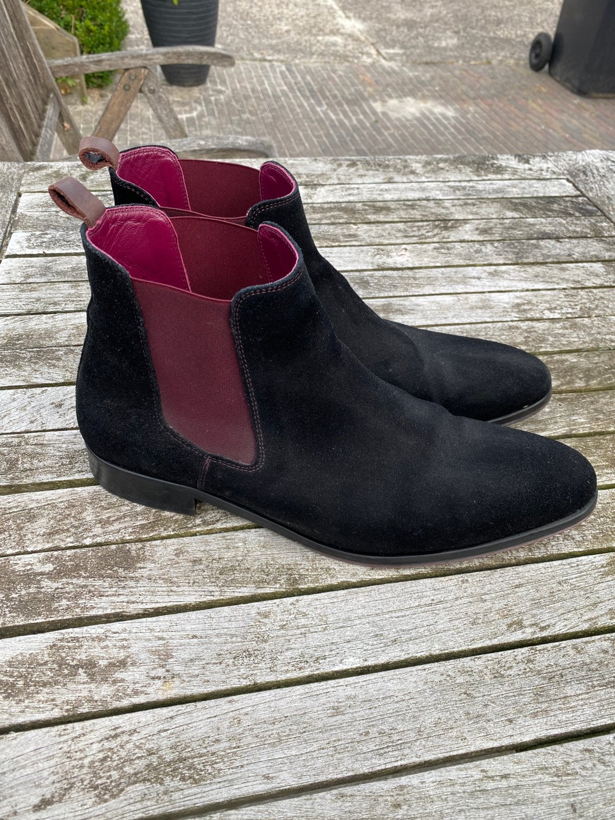 Brett & sons Chelsea’s, Zwart, Boots, Ophalen of Verzenden, Zo goed als nieuw