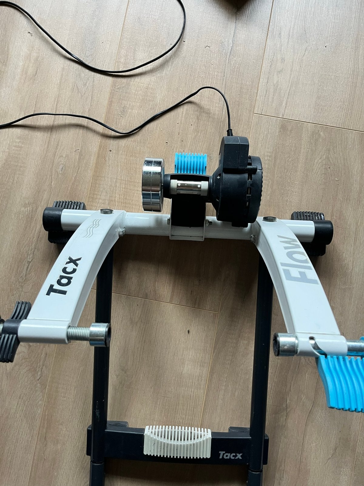 Tacx Flow fietstrainer met trainingsmat en band, Ophalen, Gebruikt, Overige typen