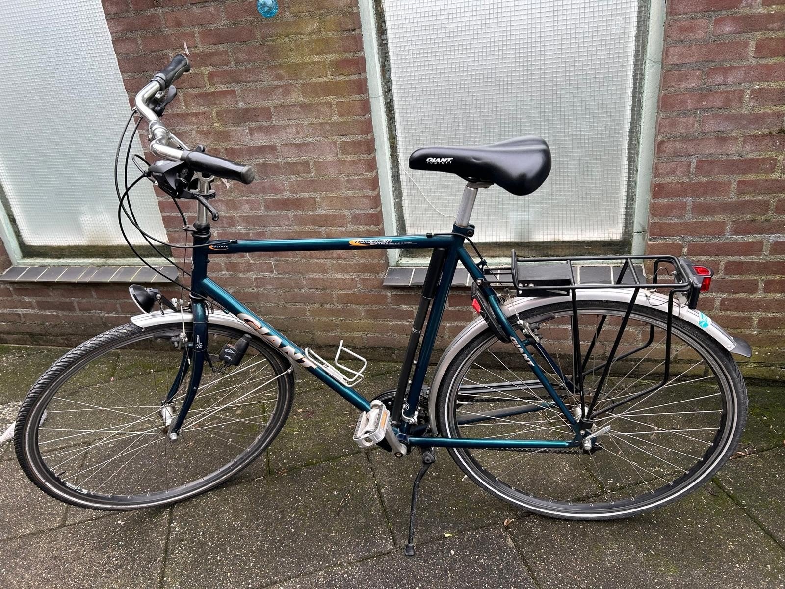 Giant lichtgewicht Dames- en Herenfietsen, Fietsen en Brommers, Ophalen, Gebruikt, Giant, Versnellingen