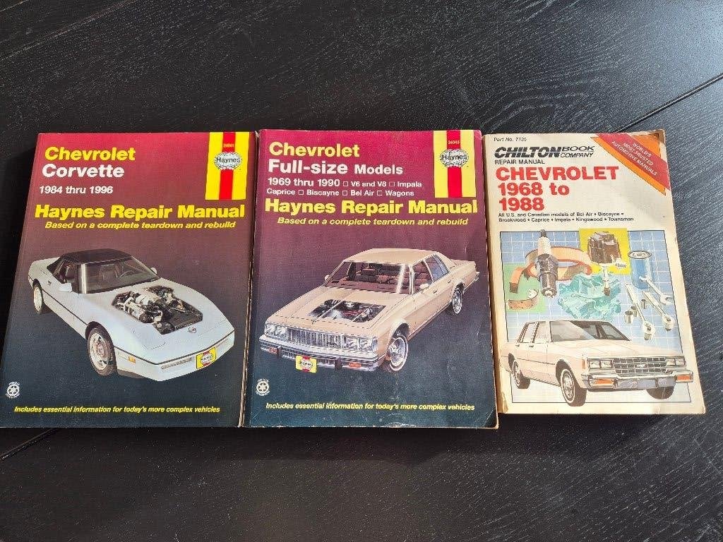 Werkplaats handboek Haynes Chevrolet Caprice en Corvette, Auto diversen, Ophalen of Verzenden