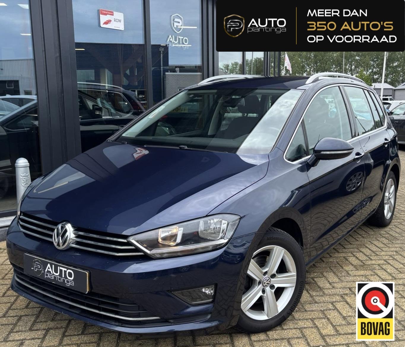 Volkswagen Golf Sportsvan 1.4 TSI Highline 150PK | AUTOMAAT, Auto's, Gebruikt, Blauw, Alcantara, Bedrijf