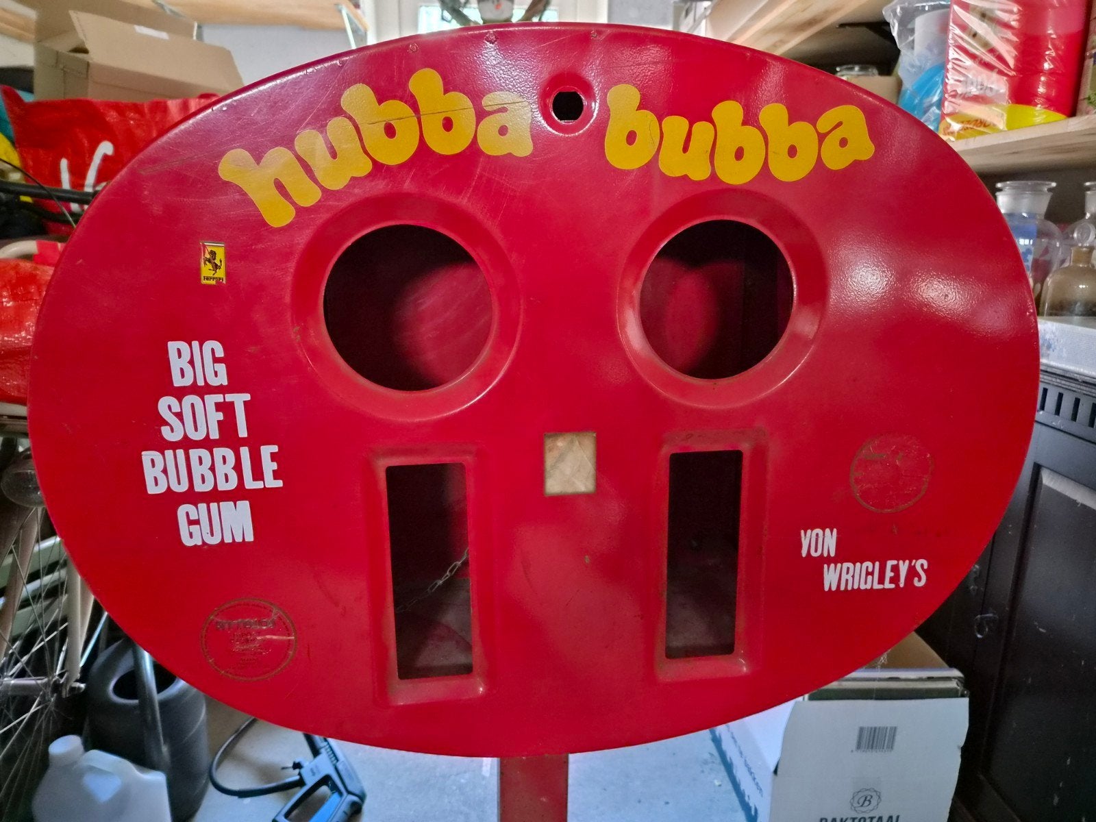 behuizing brabo kauwgomballenautomaten, Ophalen, Gebruikt