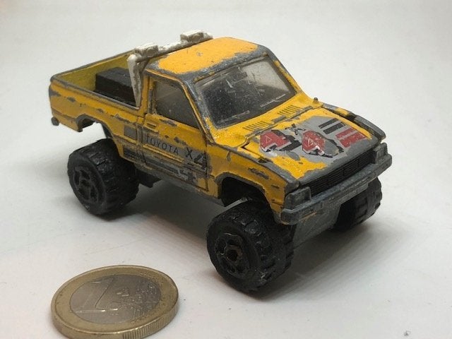 Toyota Pick-Up 4x4, Majorette, Ophalen of Verzenden, Gebruikt, Auto