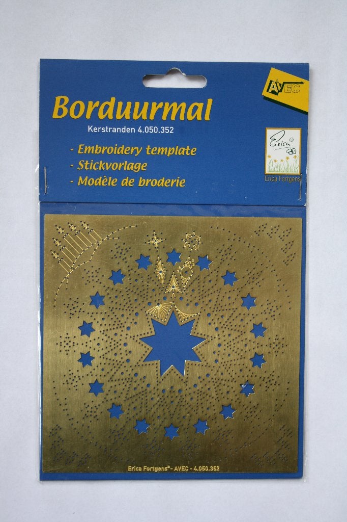 Erica borduurmal Kerstranden, Verzenden, Nieuw, Kerst, Pons of Mal