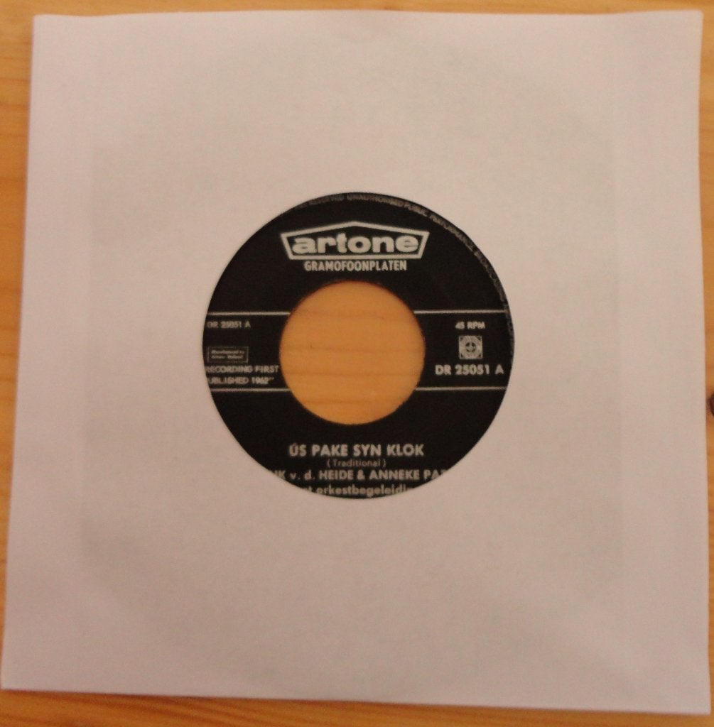 Henk v/d Heide & Anneke Pater > Uspake synklok, Ophalen of Verzenden, Gebruikt, 7 inch, Nederlandstalig
