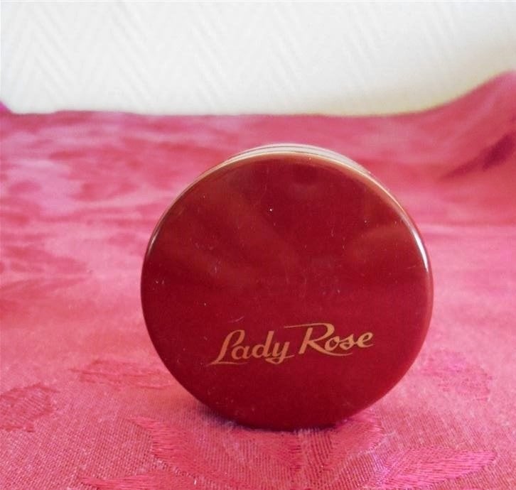 Lady Rose. Oud Poederdoosje., Antiek en Kunst, Ophalen of Verzenden