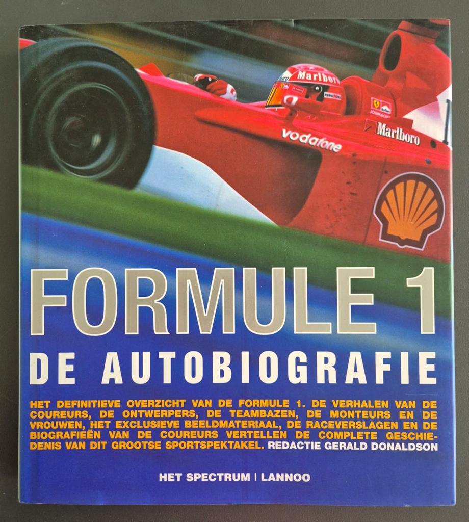 Formule 1/ De Autobiografie - Ferrari  Mercedes McLaren etc., Boeken, Auto's | Boeken, Ophalen of Verzenden, Zo goed als nieuw