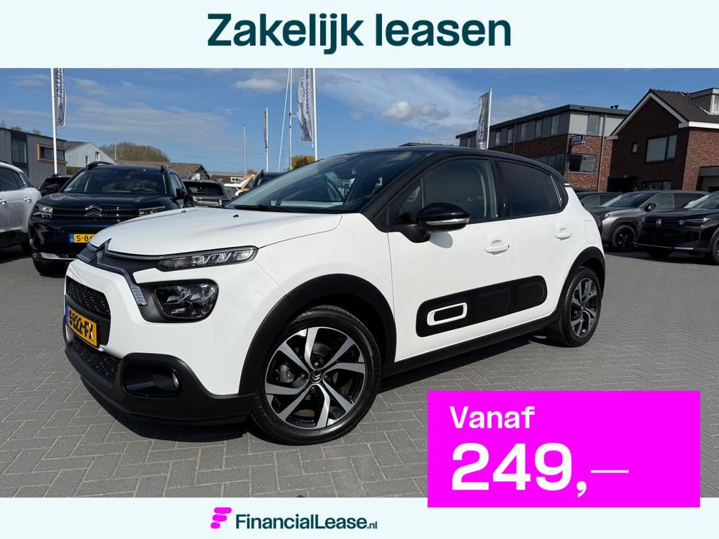 Citroen C3 1.2 PT SHINE 110PK EAT6 CAMERA COMFORT SEATS 17 I, 450 kg, Gebruikt, Euro 6, 1199 cc