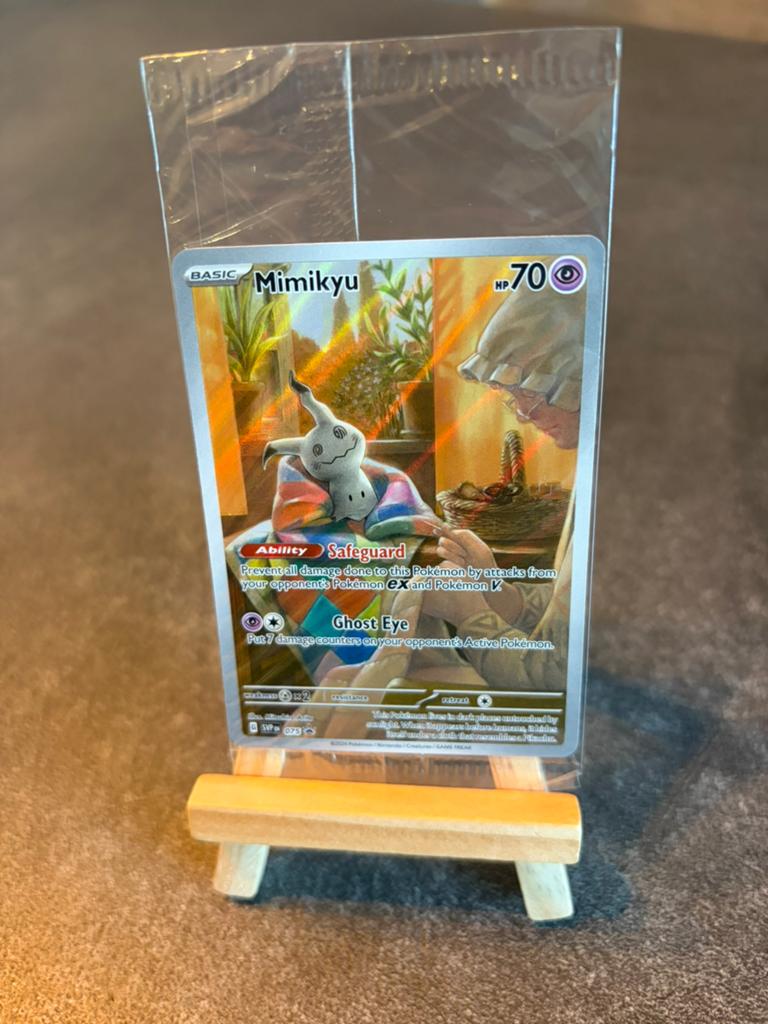 Mimikyu Pokemon Promo SVP 075, Ophalen of Verzenden, Zo goed als nieuw