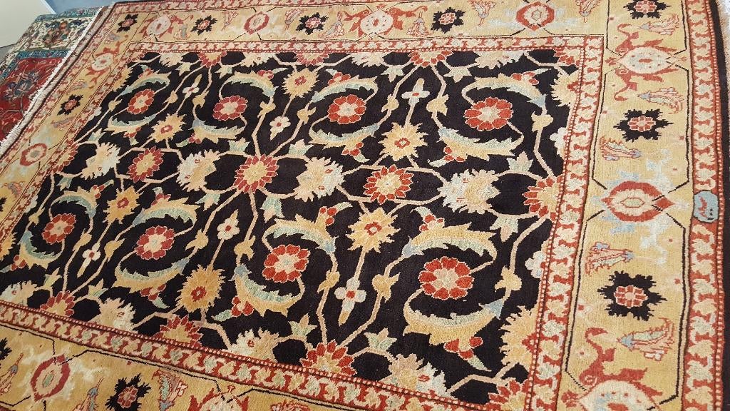 Ziegler Perzische tapijten/kleed 296 x 220/Kelim/50% korting, Blauw, Www.simatapijten.nl, 150 tot 200 cm, Ophalen of Verzenden