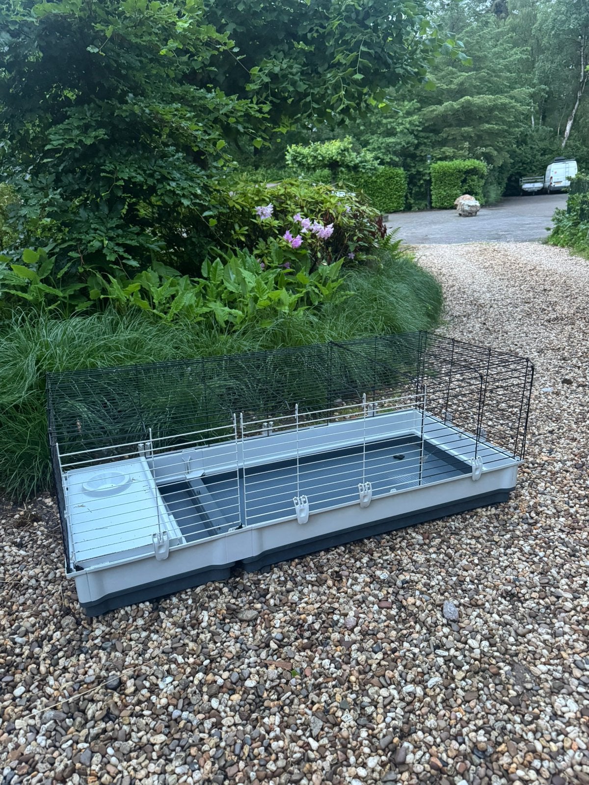 Konijnen / cavia kooi hok, Dieren en Toebehoren, Minder dan 60 cm, Ophalen of Verzenden, Zo goed als nieuw, Hok