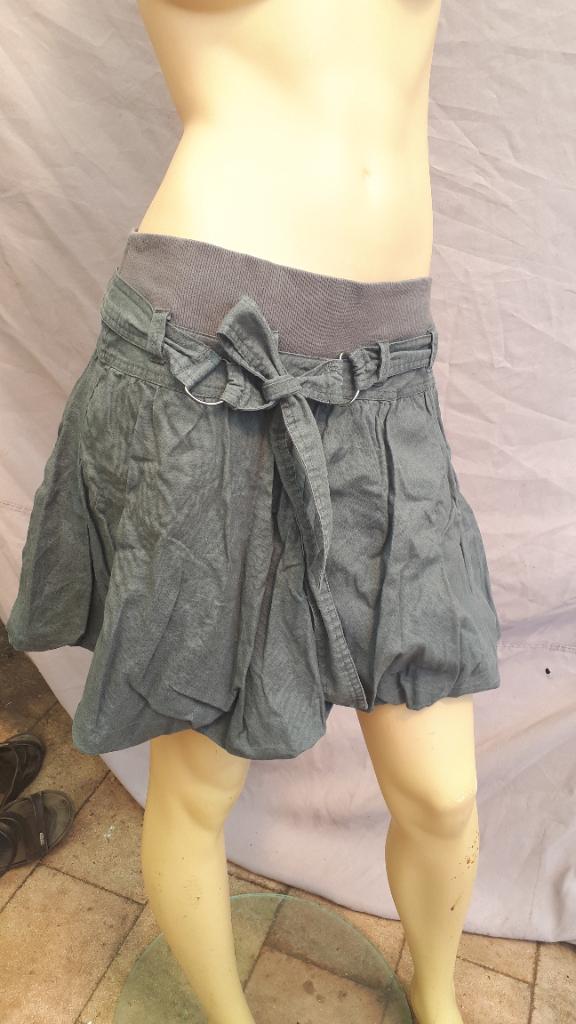 Grijze ballonrok, Kleding | Dames, Rokken, Maat 38/40 (M), Ophalen of Verzenden, Zo goed als nieuw, Grijs