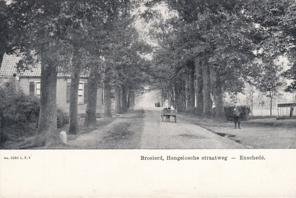 Enschede - Broeierd Hengeloschestraatweg, Ophalen of Verzenden, Voor 1920, Ongelopen, Overijssel