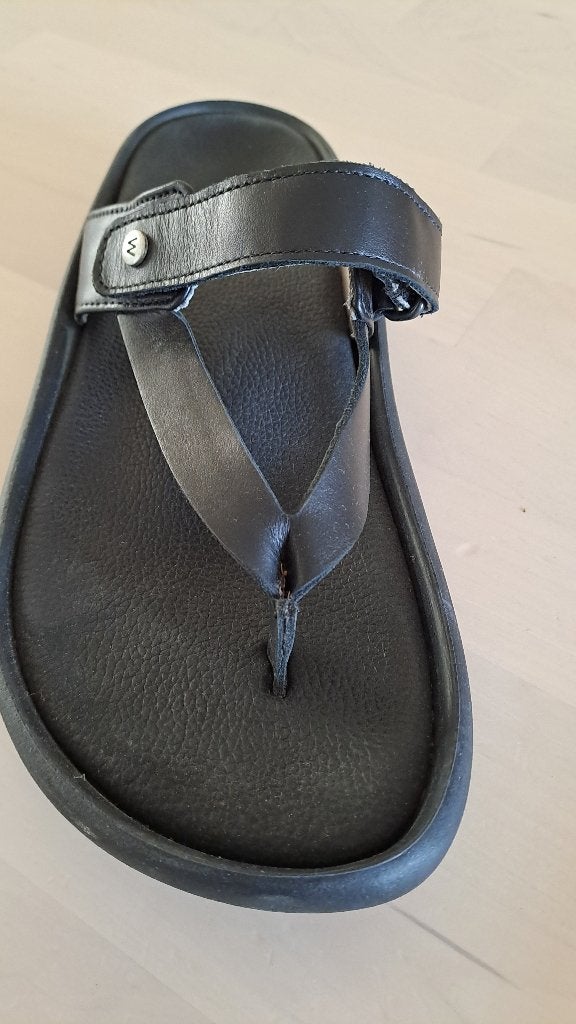 bijna niet gedragen Wolky peace slippers maat 40, Slippers, Wolky, Zwart, Ophalen of Verzenden
