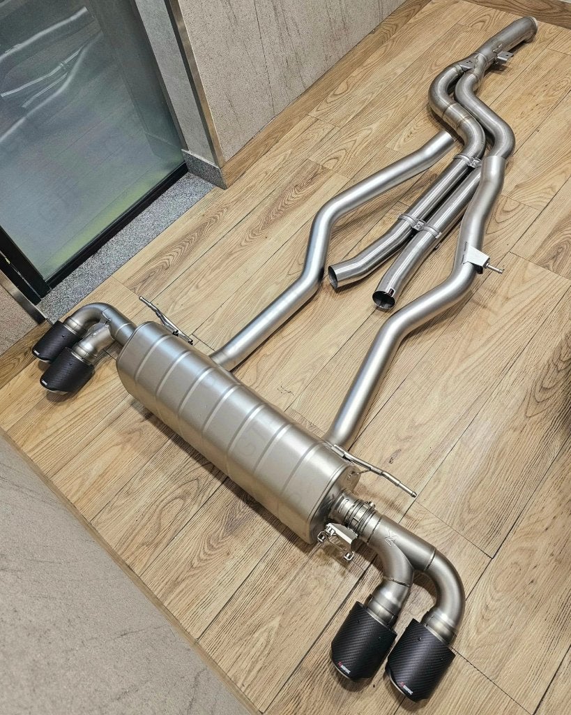 Akrapovic Evolution titanium uitlaat - BMW Z4 M40i G29 19+