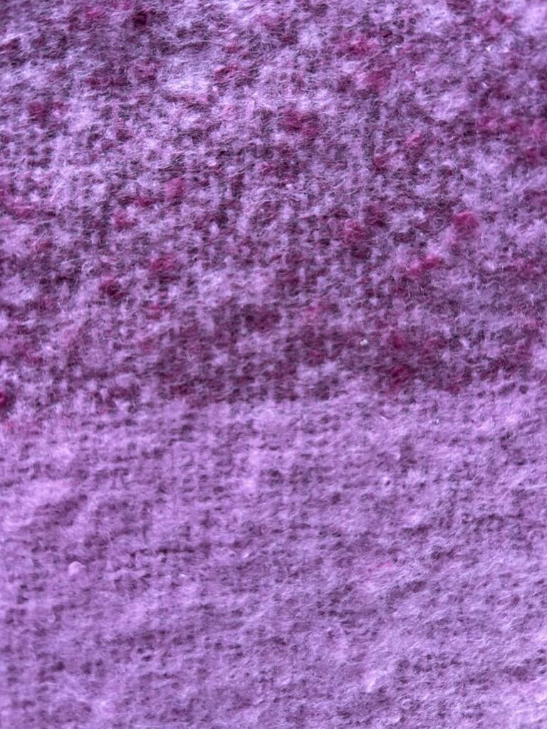 Wollen plaid roze/ paars, Ophalen, Zo goed als nieuw