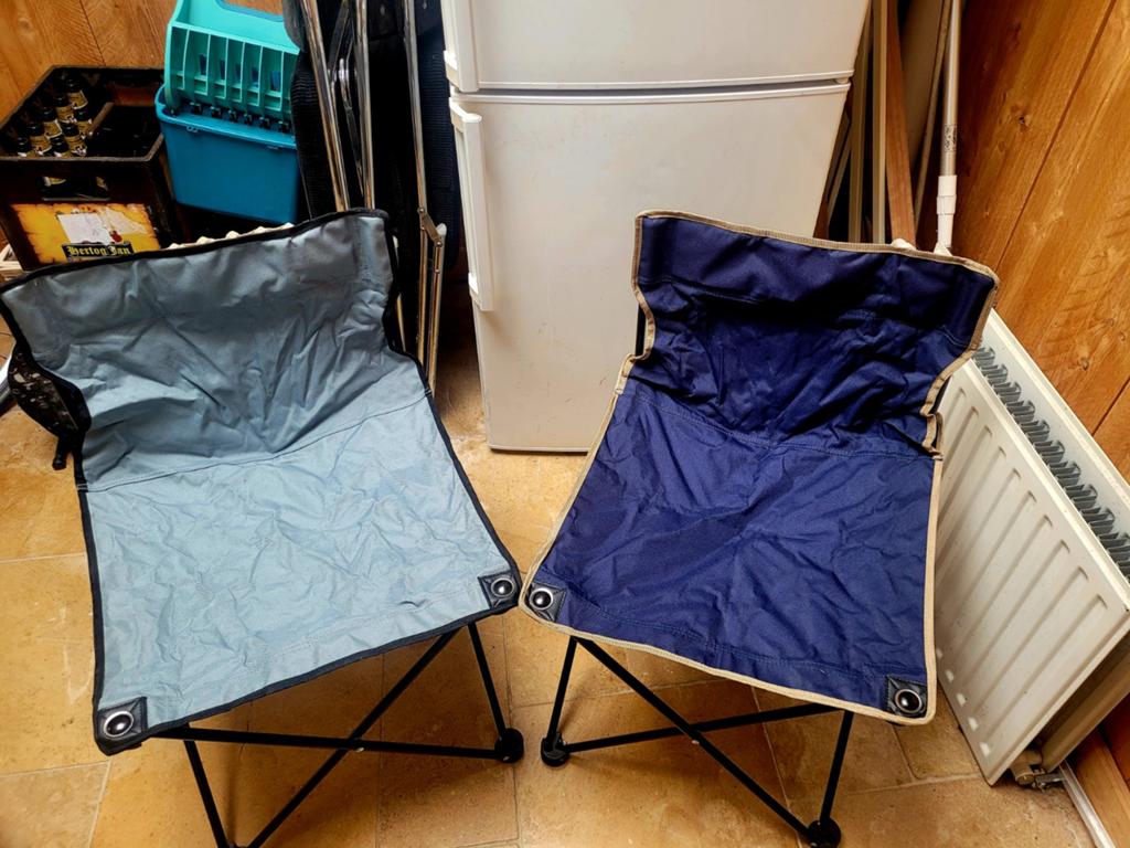 Kampeerstoeltjes inklapbaar, Ophalen, Zo goed als nieuw, Campingstoel