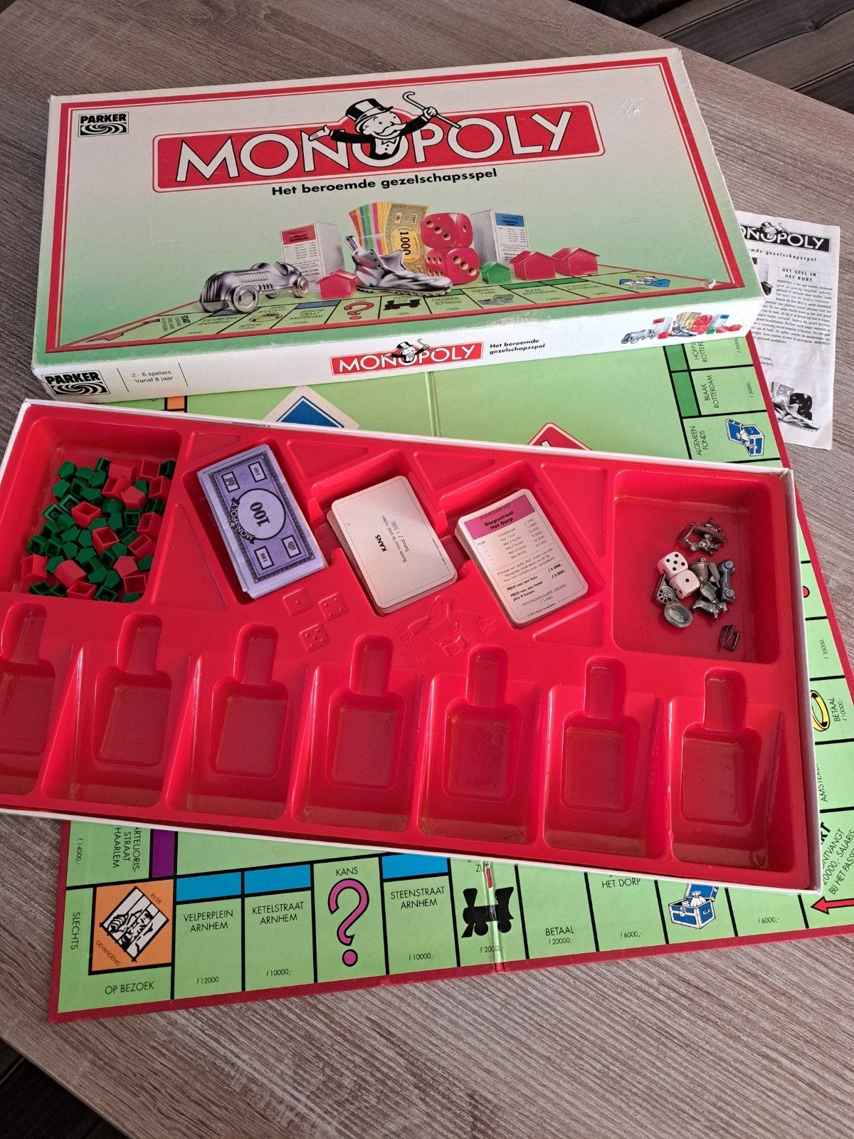 Monopoly - Het beroemde gezelschapsspel van Parker, Drie of vier spelers, Ophalen of Verzenden, Zo goed als nieuw, Parker