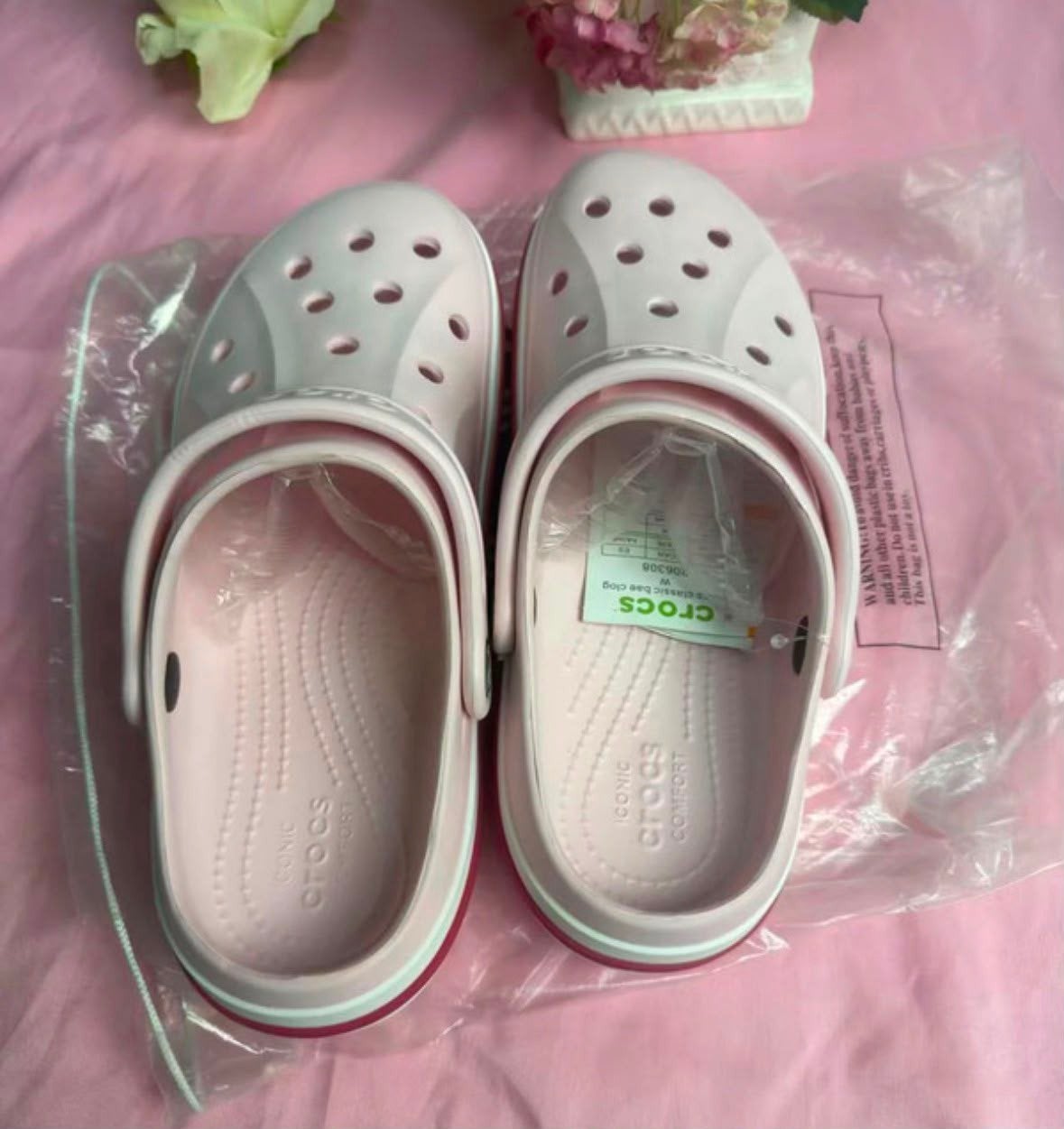 crocs roze, Instappers, Nieuw, Ophalen of Verzenden, Crocs