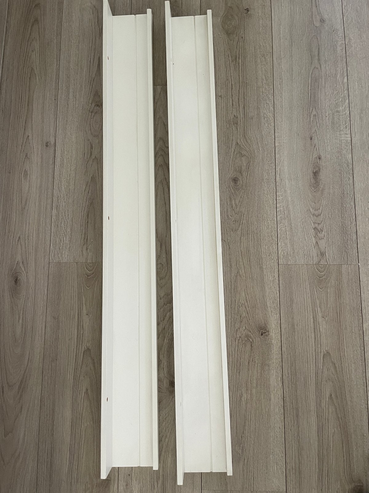 Twee IKEA Mosslanda wandplanken 115cm - Gebruikt, Ophalen, Gebruikt