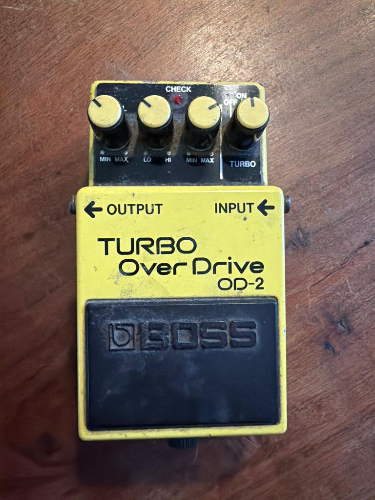 Boss OD-2 Turbo OverDrive - MIJ (Japan), Muziek en Instrumenten, Effecten, Ophalen of Verzenden, Gebruikt, Distortion, Overdrive of Fuzz