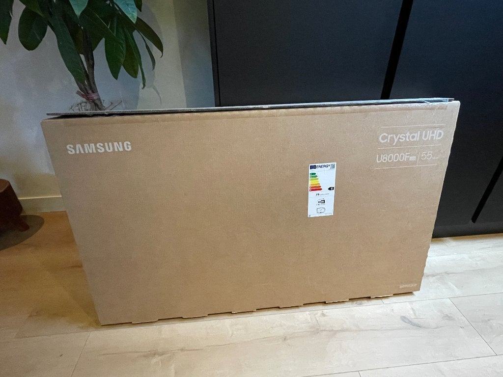 Samsung Crystal UHD U8000F 55 inch Smart TV, Ophalen, 50 Hz, Nieuw, Samsung