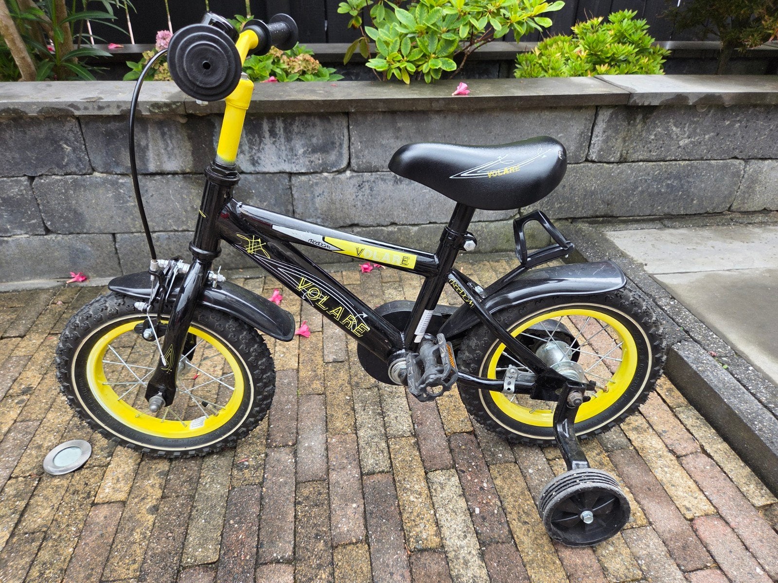 Volare kinderfiets 12 inch, Ophalen, Terugtraprem, Gebruikt, Volare
