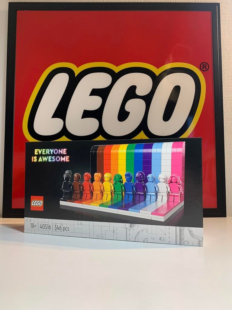 LEGO 40516 Everyone is Awesome (Iedereen is super) Geseald, Overige thema's, Lego, Ophalen of Verzenden, Zo goed als nieuw