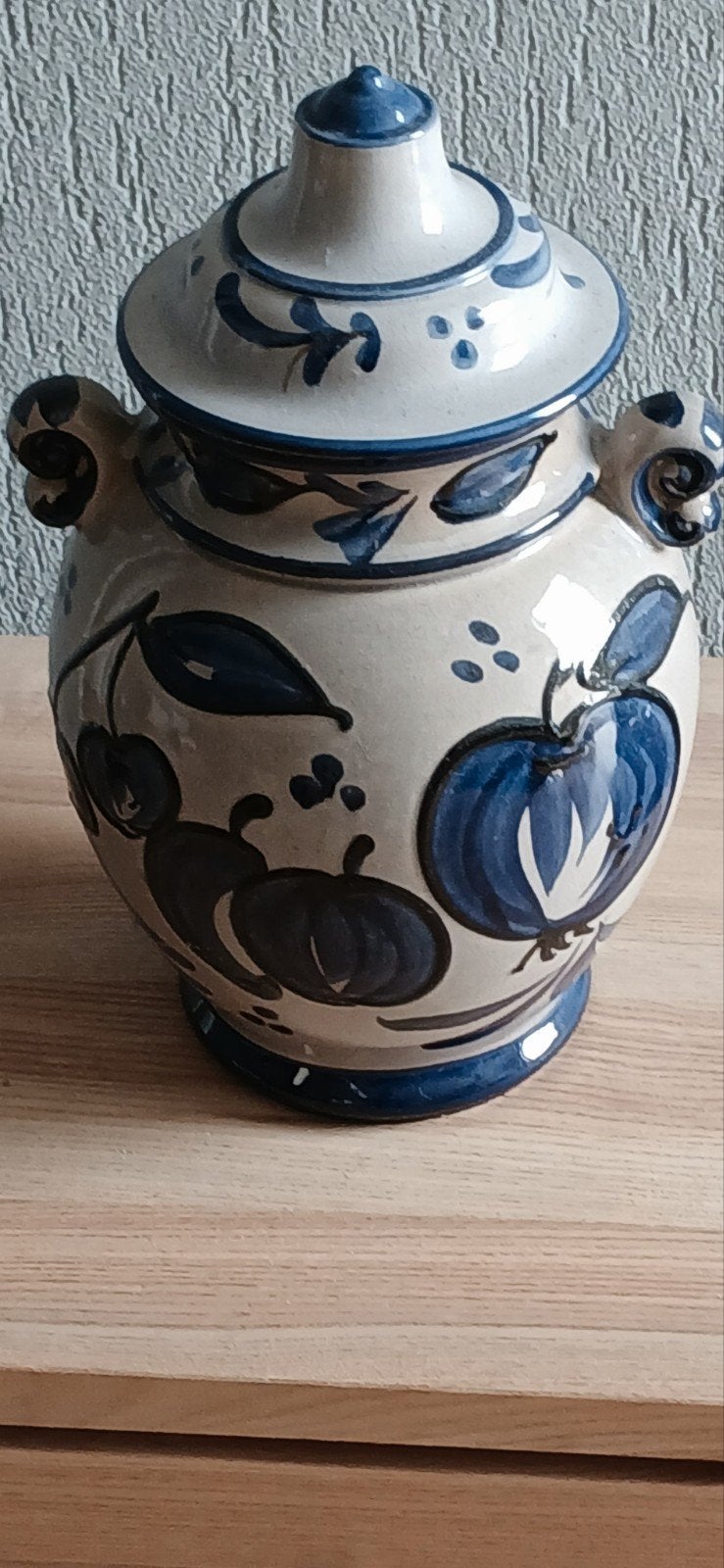 Vintage Rumtopf Aardewerk Pot - 38cm Hoog, Antiek en Kunst, Ophalen