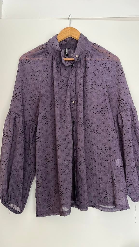 Blouse soulmate xl, Kleding | Dames, Ophalen of Verzenden, Gedragen, Maat 42/44 (L), Paars