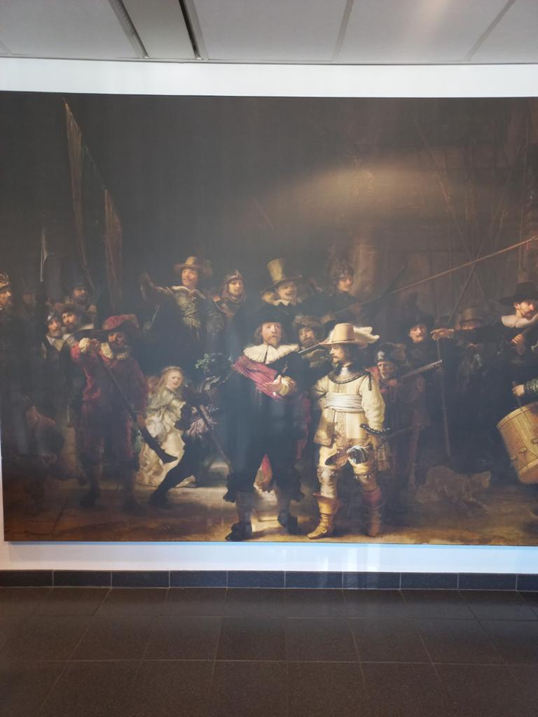 De Nachtwacht - Groot formaat reproductie 280×220, Ophalen of Verzenden