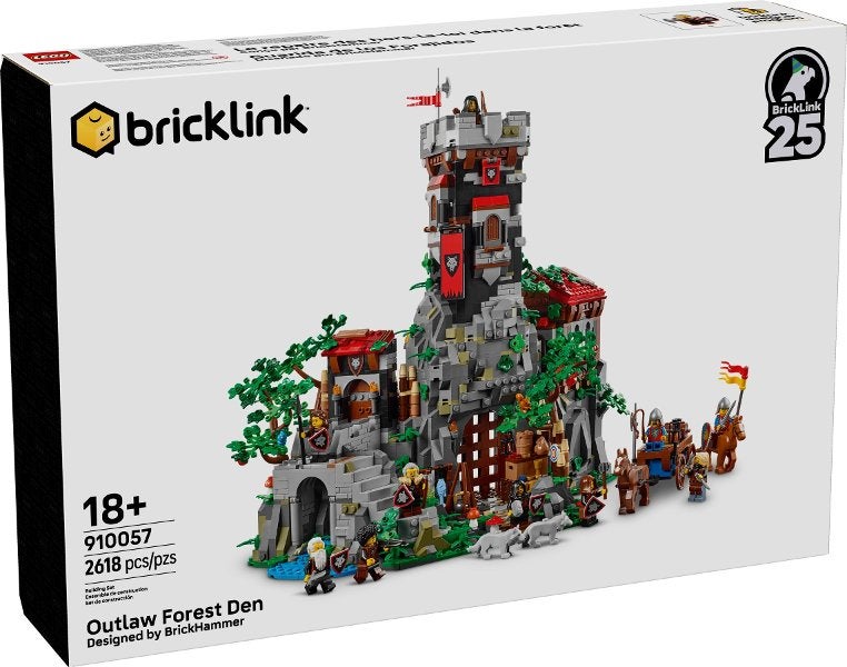 Lego Bricklink Designer Program Castle Wolfpack 910057 Outla, Nieuw, Ophalen of Verzenden, Castle, Complete set