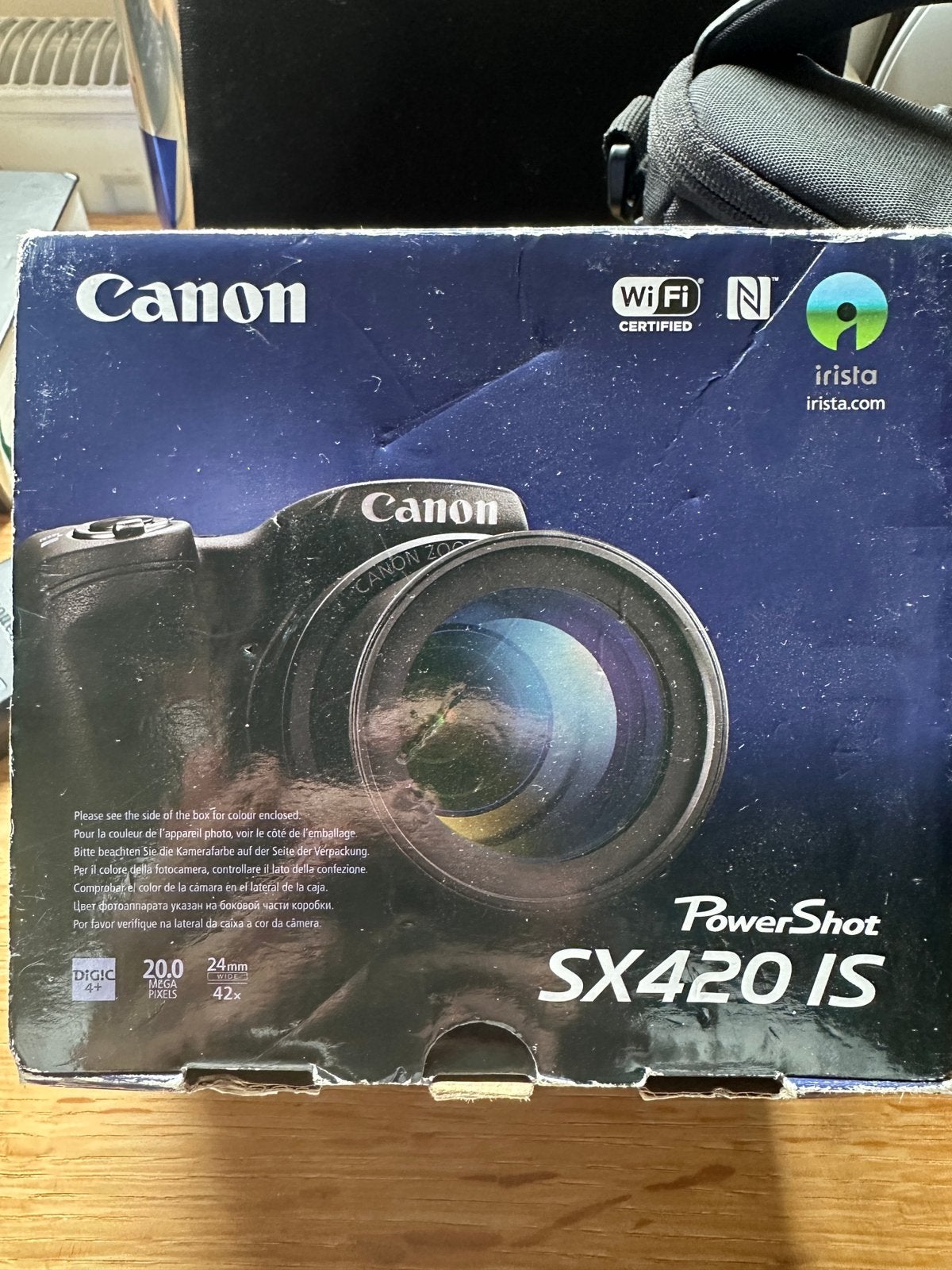 Canon SX420 IS camera, Ophalen, Canon, Screenprotector, Zo goed als nieuw
