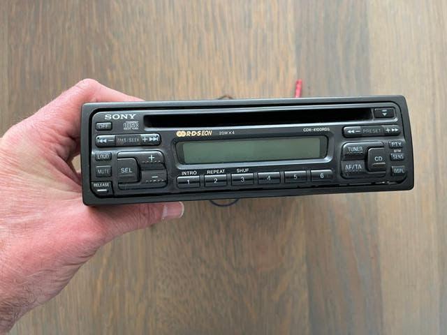 sony CDX-4100 RDS auto radio cd speler, Ophalen of Verzenden, Zo goed als nieuw