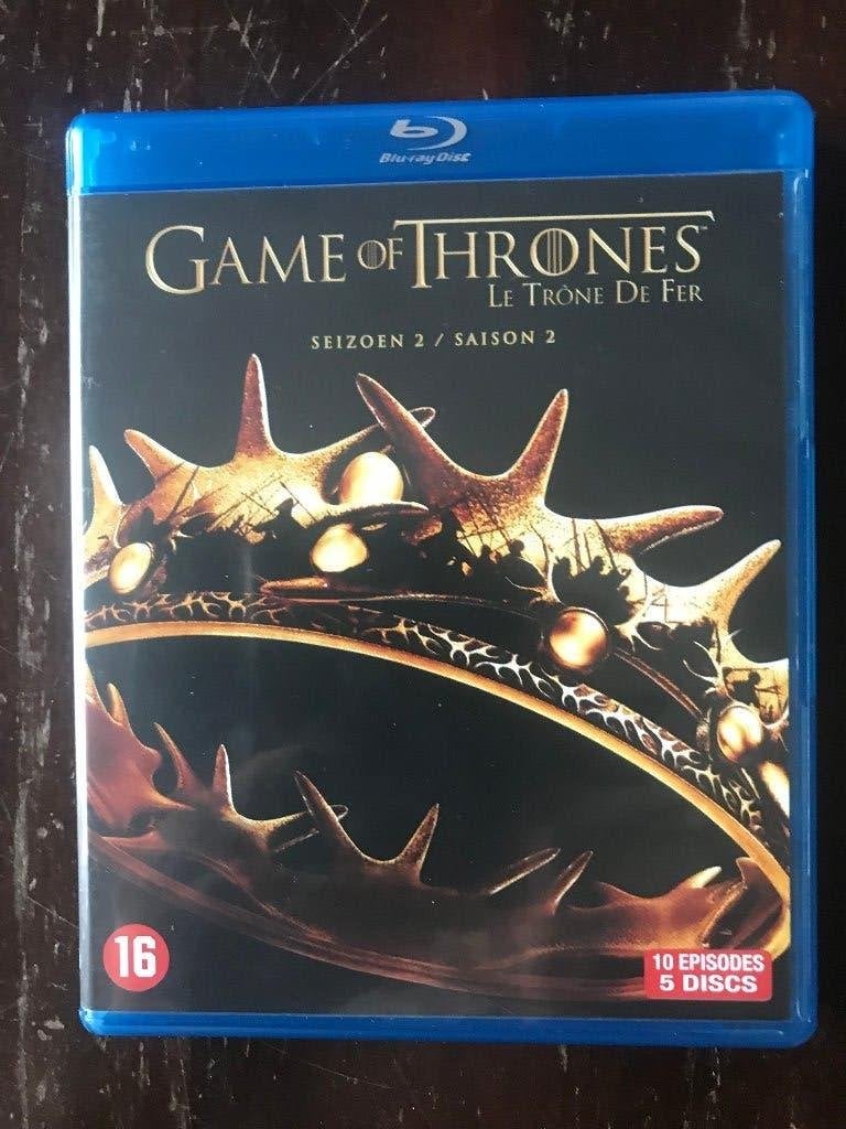 Game of Thrones Seizoen 2 ( 5 Blu Ray Box ), Vanaf 16 jaar, Ophalen of Verzenden, Zo goed als nieuw, Blu-ray