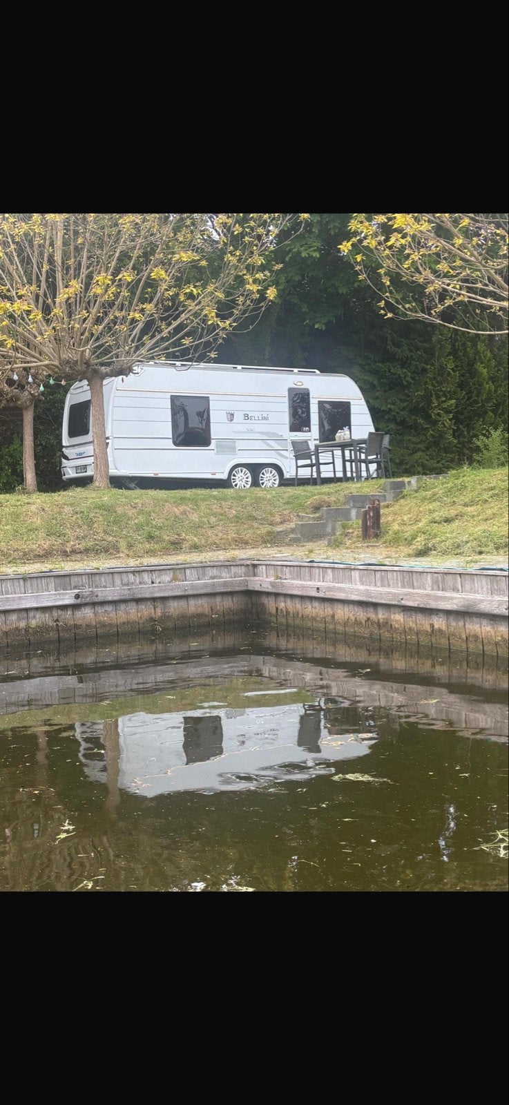 Luxe Tabbert Bellini caravan met queensbed, Caravans en Kamperen, Rondzit, Tabbert, Tot en met 2, Airco