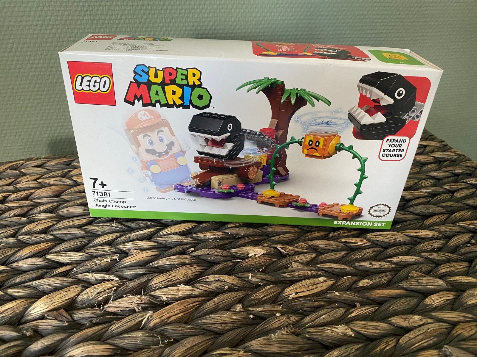 LEGO Super Mario: Chain Chomp Jungle Encounter (71381), Lego, Nieuw, Ophalen of Verzenden, Complete set