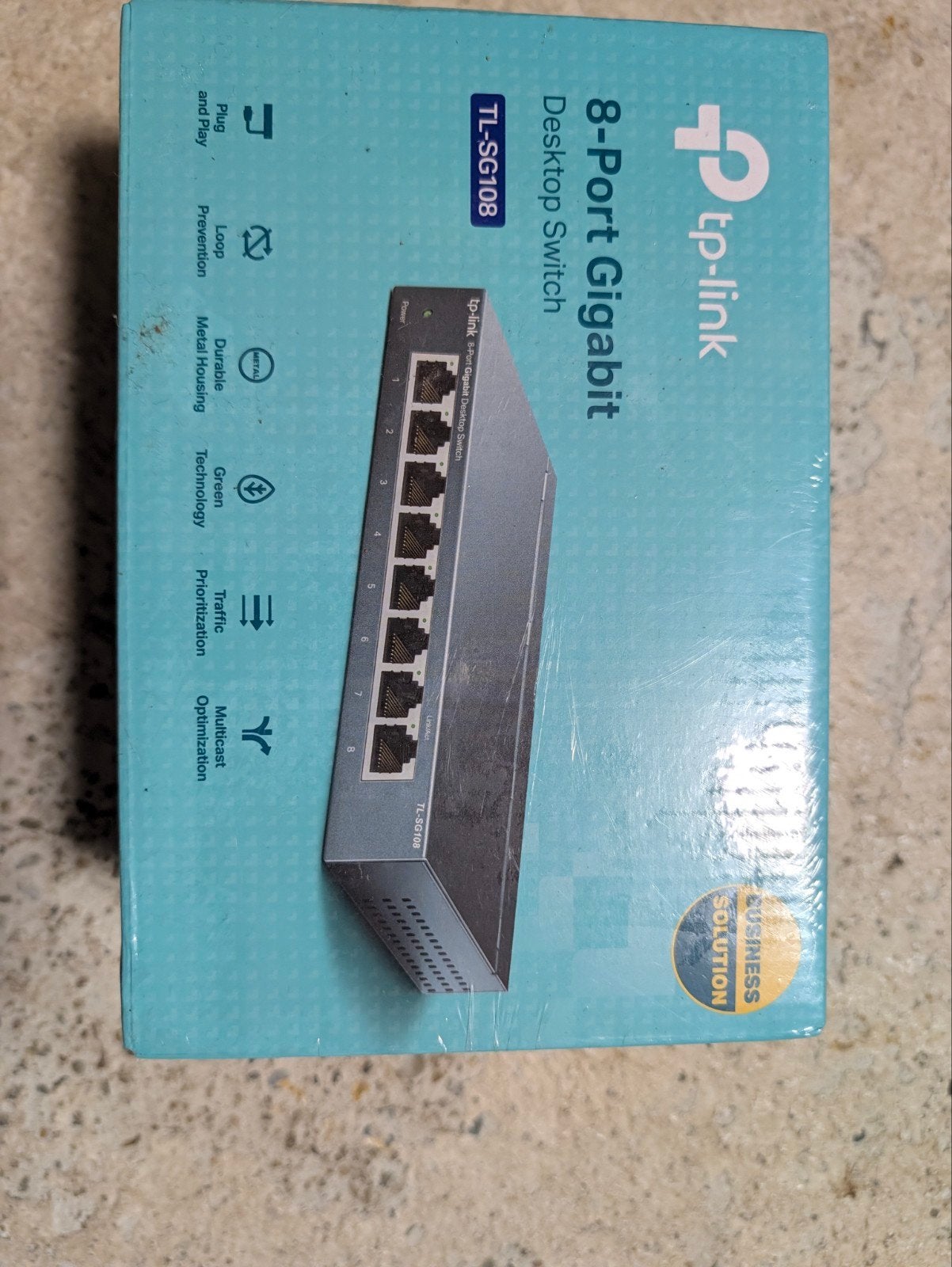 TP-Link TL-SG108 8-Poorts Gigabit Desktop Switch, Ophalen of Verzenden, Nieuw