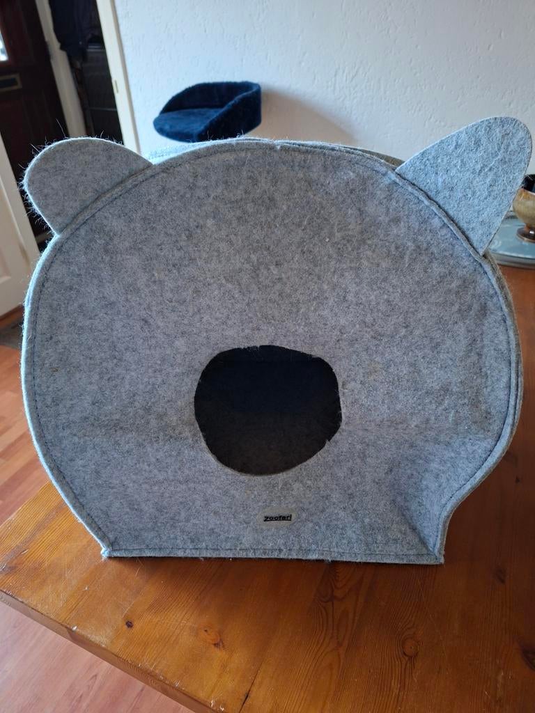 Vilten kattenhuisje, Ophalen of Verzenden
