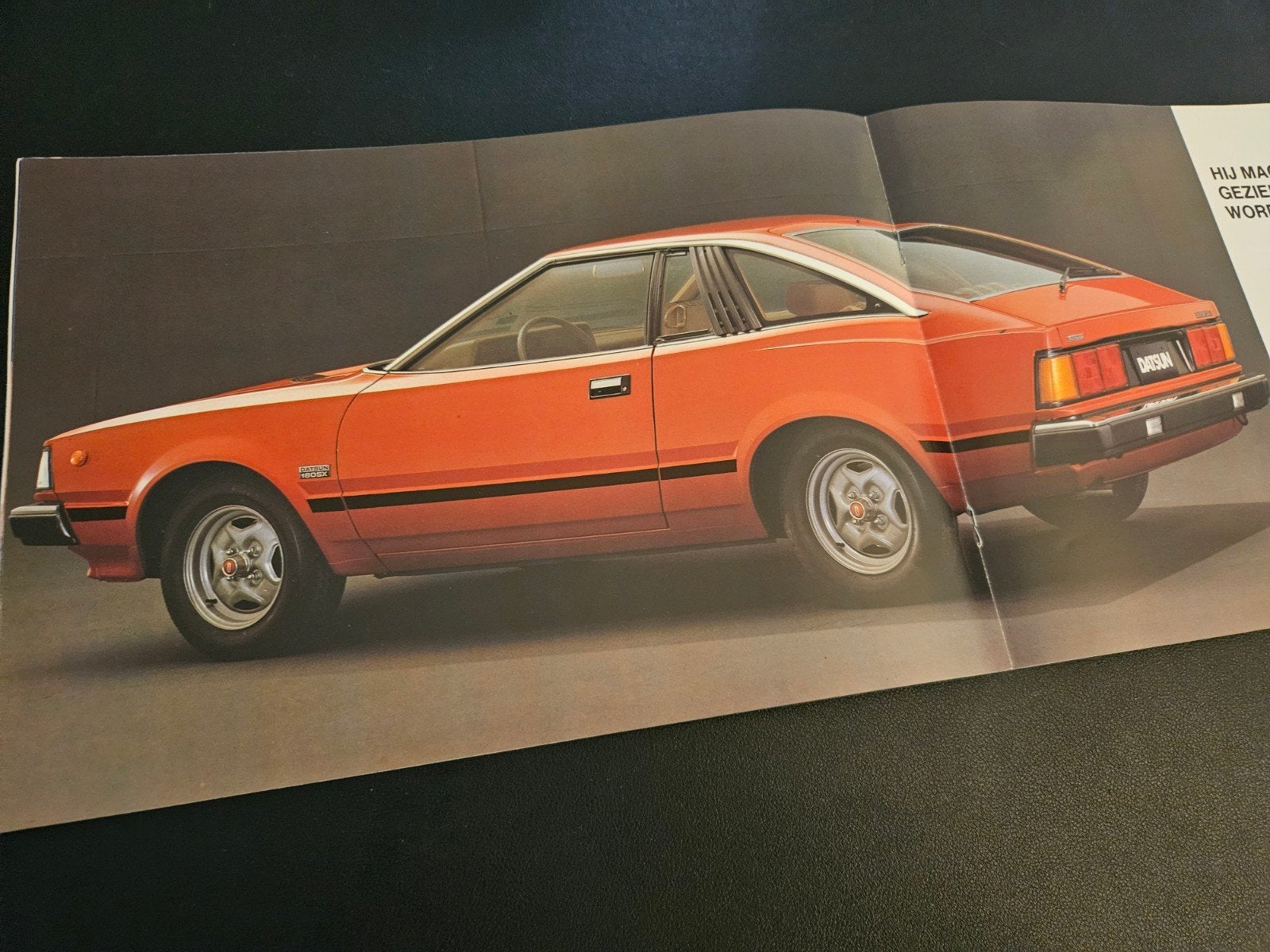 Brochure Datsun 180 SX 1980, Ophalen of Verzenden, Zo goed als nieuw, Overige merken