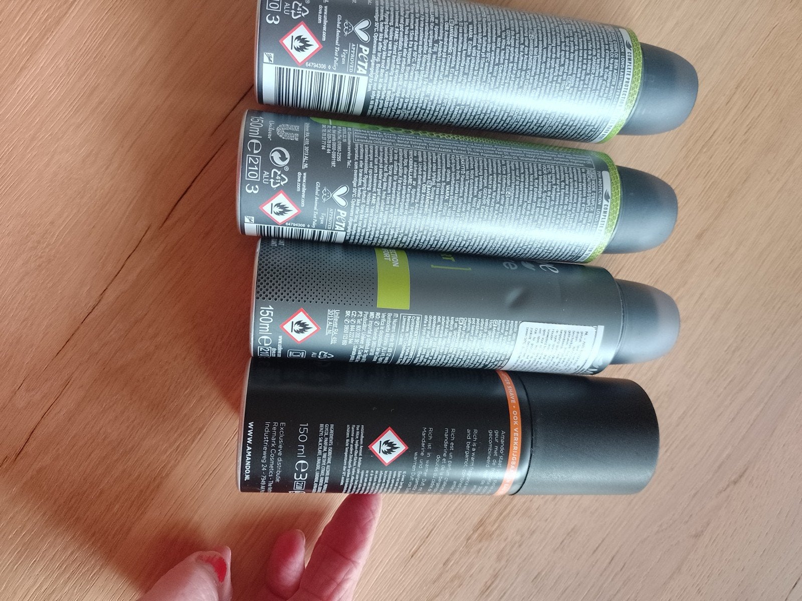 nieuwe heren deodorant, Ophalen of Verzenden, Nieuw, Zwart, Ogen