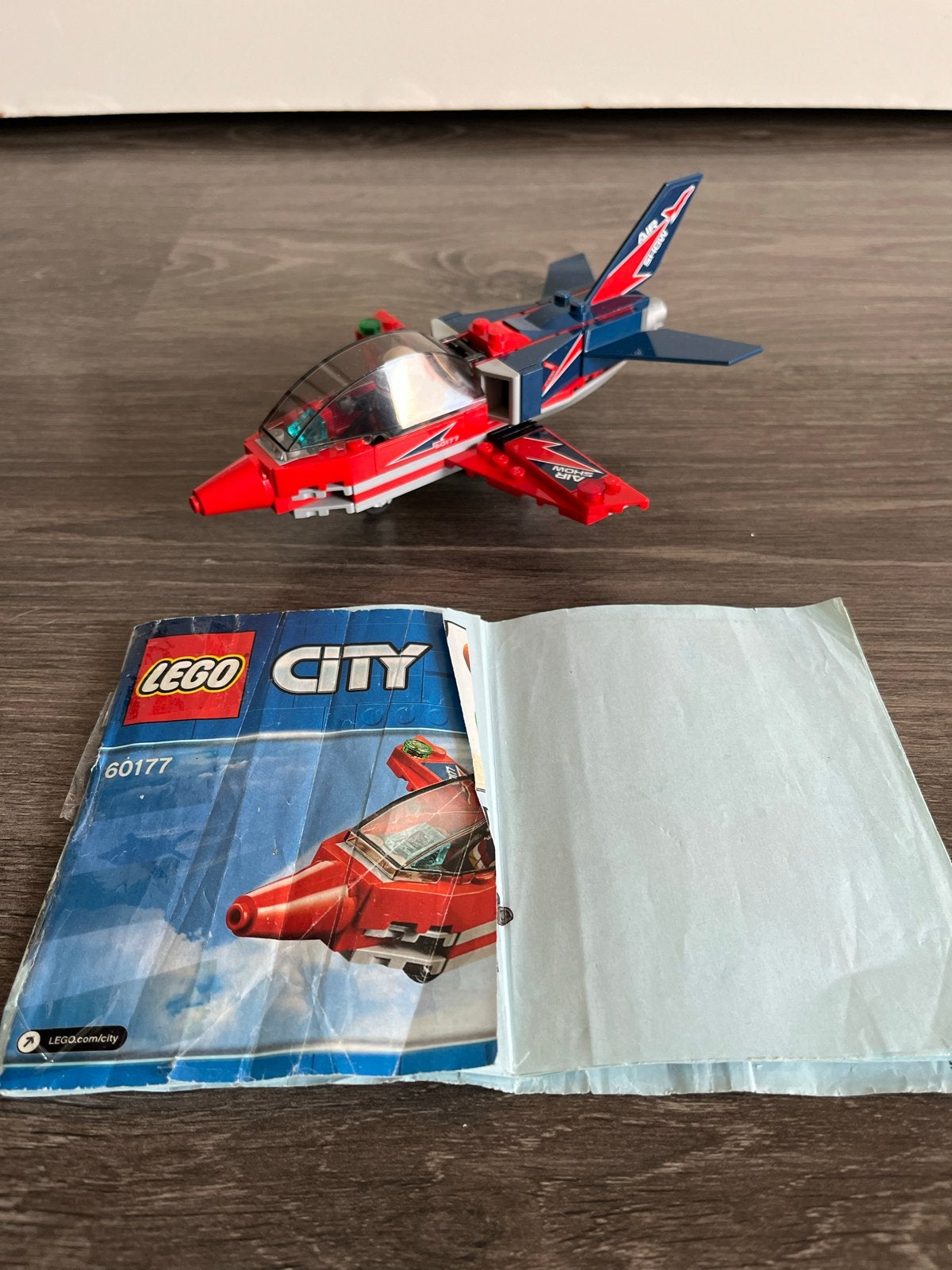 Lego City 60177 Straaljager met instructieboekje, Lego, Ophalen of Verzenden, Compleet, Complete set